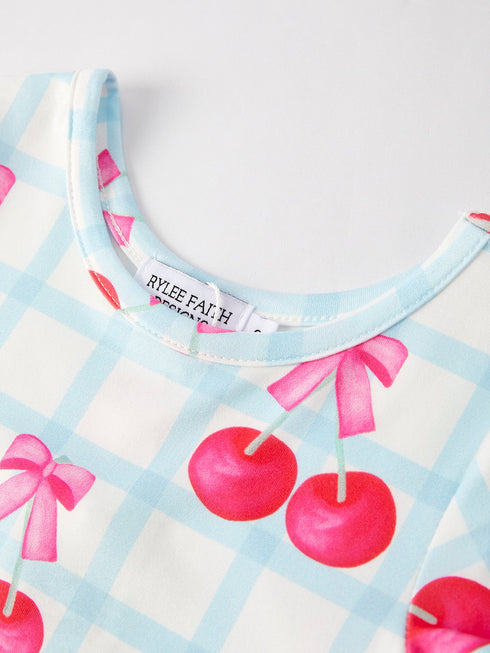 cherry-plaid-girls-dress Rylee Faith Designs - Sophia's Style-3